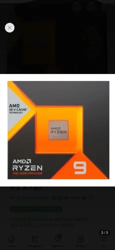 Processador Amd Rvzen 9 7900x3d 140mb 4.4ghz - 5.6ghz