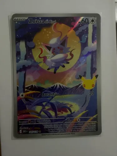 Carta Pokémon 30 anos