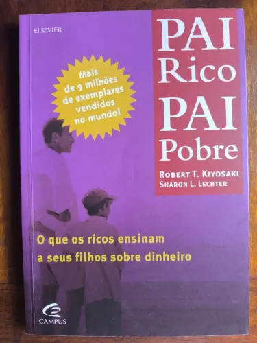 Livro Pai Rico e Pai Pobre - Robert T. Kiyosaki