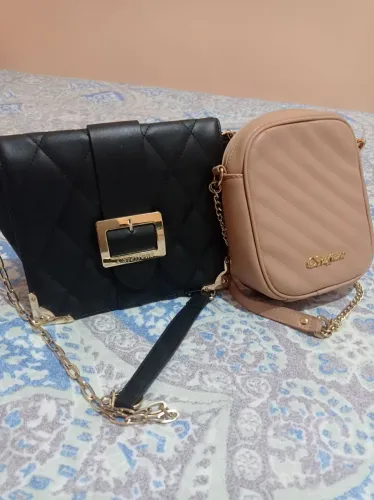 Bolsas Carmen Steffens original usadas poucas vezes