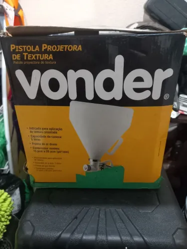 Pistola de textura projetado vonder