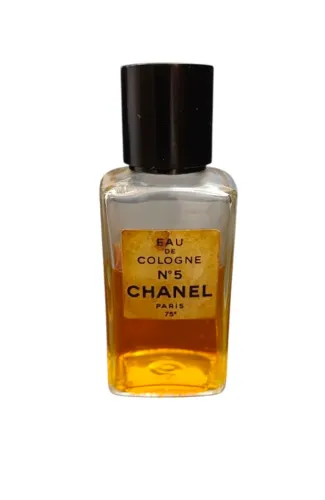 Perfume vintage Chanel Nº 5 Eau de Cologne, 60 ml, original década 70
