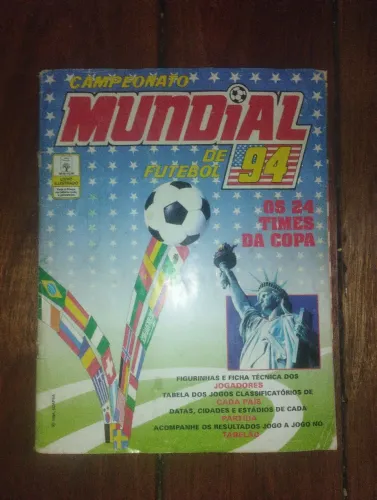 Álbum de 94, com alguns defeitos. Semi completo