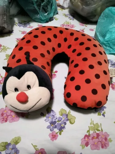 almofada de pescoço joaninha foffylandia