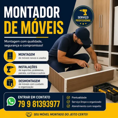 Montador de móveis - Aracaju 