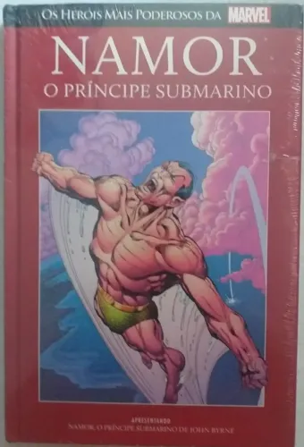 HQ NAMOR - O PRÍNCIPE SUBMARINO - SALVAT (VERMELHA) (NOVA-LACRADA)