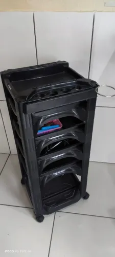 Carrinho auxiliar Dompel semi novo 120,00