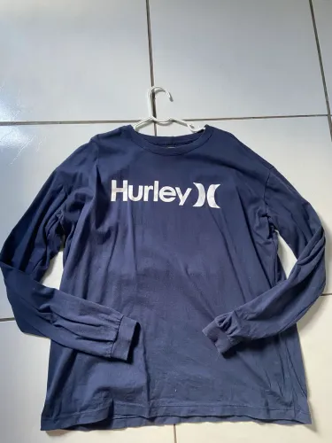 blusa manga longa hurley