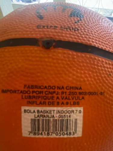 Bola de Basquete, zerada.