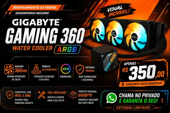 Water Cooler Gigabyte Gaming 360