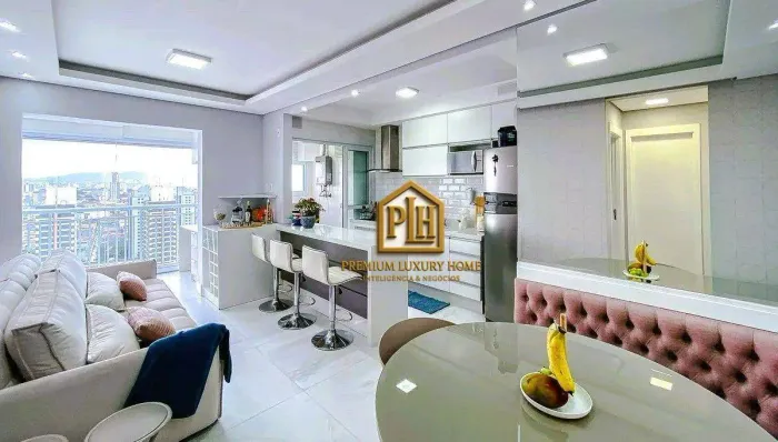 Apartamento com 1 dormitório para alugar, 47 m² por R$ 3700 /mês - Brás - São Paulo/SP