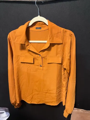 Camisa Manga longa Laranja