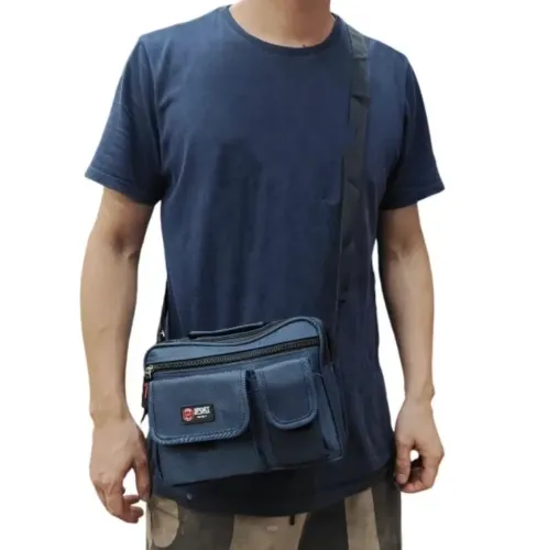 Bolsa Transversal para trabalho espaçosa