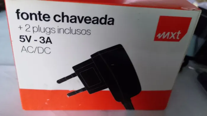 Fonte chaveada 5v -3A AC/DC para tablet 