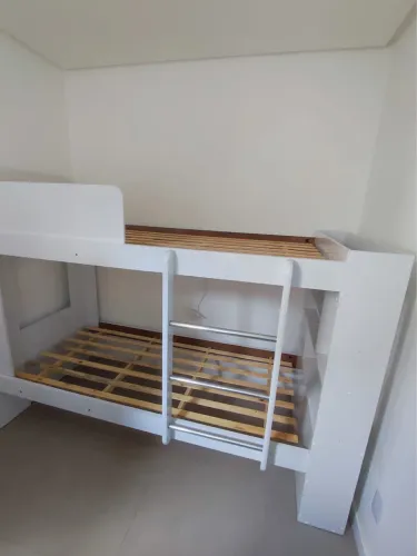 CAMA BELICHE Branca 100% MDF