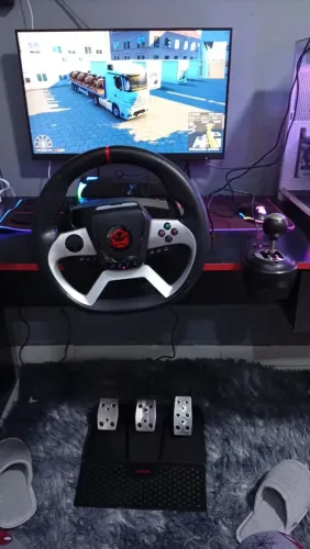 VENDO VOLANTE PARA PC OU TROCO POR SOM AUTOMOTIVO
