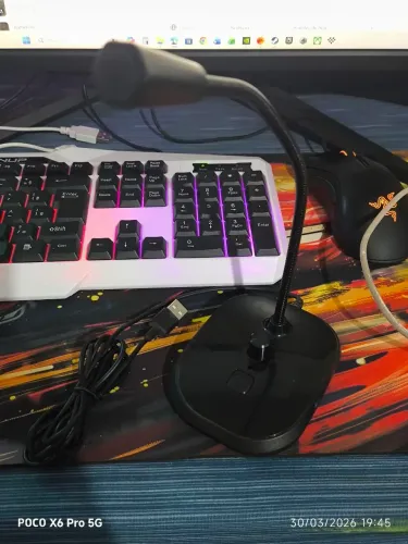 Microfone de Mesa.