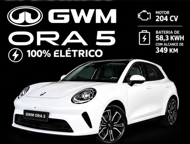 GWM Ora 03 BEV58 (elétrico) 2026