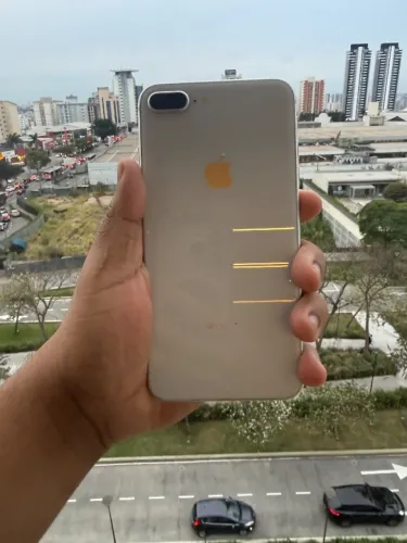 8 PLUS BRANCO 64GB SAÚDE 70%
