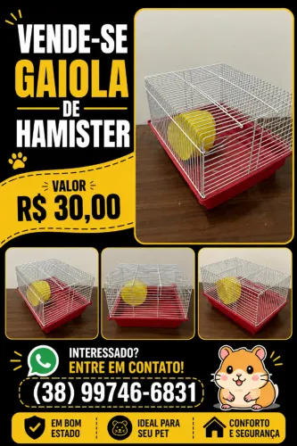 Gaiola de Hamster