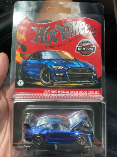 Hot wheels RLC 2022 Ford mustang Shelby GT500 code red