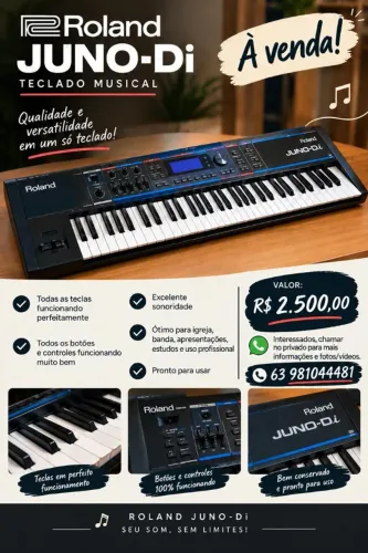 TECLADO ROLAND JUNO-Di