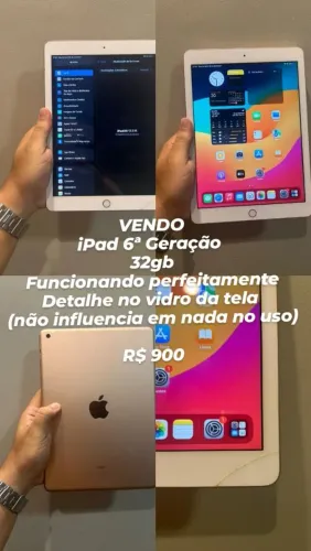 iPad 6 geração 32 gb 