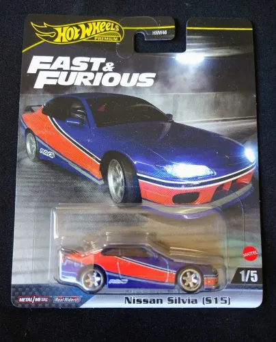 Hot Wheels Premium Fast & Furious - Nissan Silvia (S15)