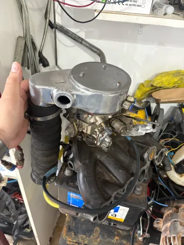 Carburador 2e. Com coletor e mufla para motor ap 