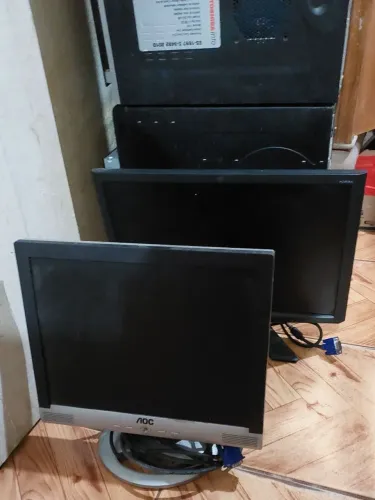 Monitores,nobreak, teclado,vídeos games, impressora,jogo de luz