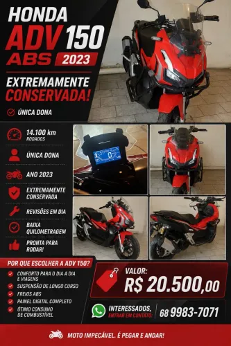 Honda adv bem conservada