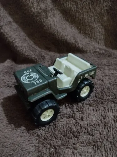 Jeep Militar Antigo Brinquedos Bandeirante - Viatura 735 Vintage (Anos 80/90)