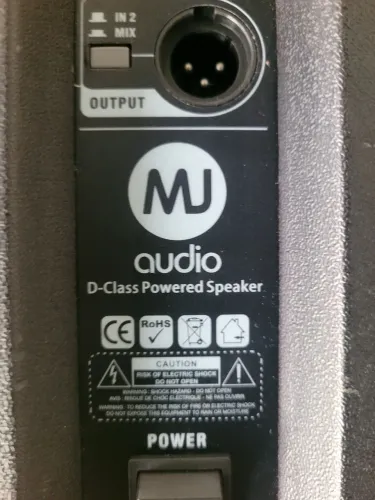 Caixa ativa mjaudio