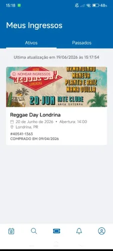 Reggae em Londrina dia 20