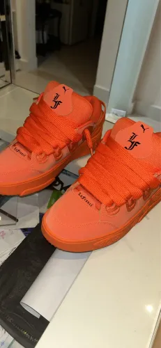 Puma lá francé laranja novo 9,5