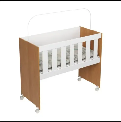 Mini berço com colchão