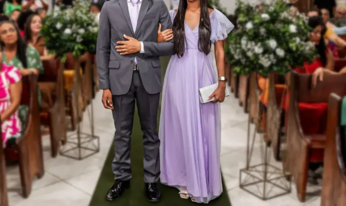 Vestido lavanda para madrinha de casamento 