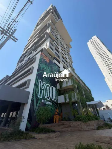 Flat totalmente mobiliado para locação no You By Fama Palmas/TO, 27 m²
