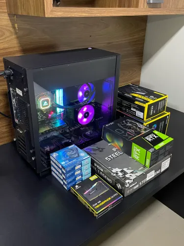 PC Gamer Ryzen 7 3800X RTX 2060 32Gb RAM Water Cooler Corsair