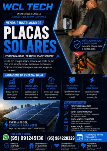 Economize até 95% da sua conta de energia?