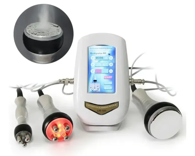 Aparelho Lipo Cavitação 40k Radiofrequência 3 em 1 Modelo LW-101