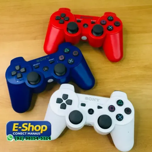 Controle PS3 PC de Playstation ENTREGAMOS