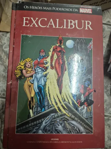 Oa heróis mais poderosos da marvel 85 - excalibur