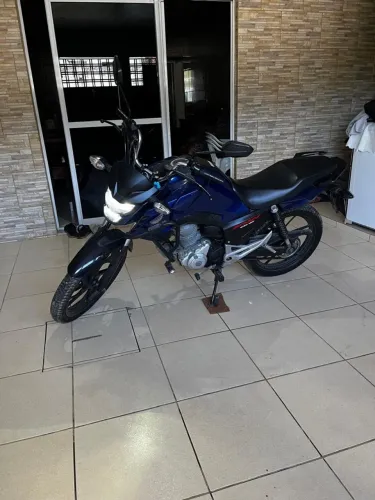 Moto cg fan 160 azul 2024/2025 top de linha
