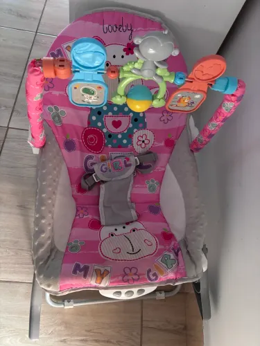 Cadeirinha de descanso musical kababy para bebês 