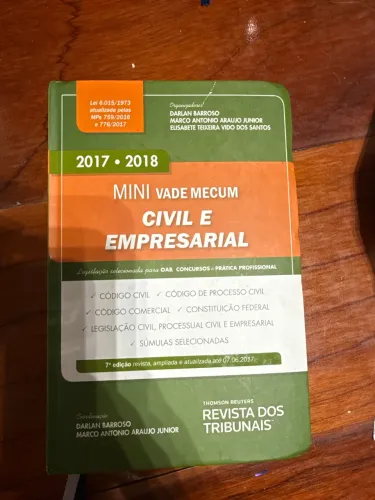 Mini Vade mecum civil e empresarial revista dos tribunais