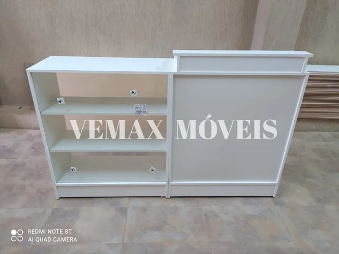 BALCÃO CAIXA EXPOSITOR VITRINE LOJA 100% MDF NOVO