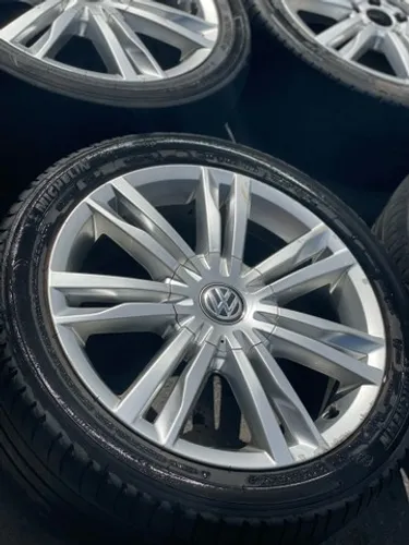 Jogo de rodas Golf Tsi Highline rodas originais vw 5x112 michelin rodas golf mk7