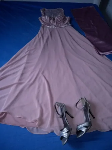 Vestido Rose n 40 sandália Prego n 36