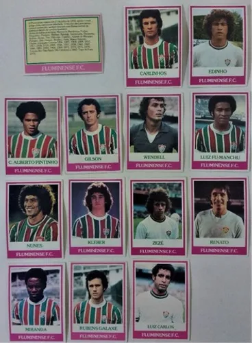 Futebol Cards Ping Pong - Fluminense - A - B